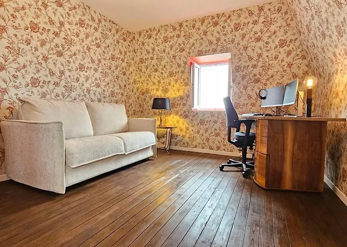 度假居 Maison Familiale, 3 Chambres, Jardin, Au Calme 滨海图维列